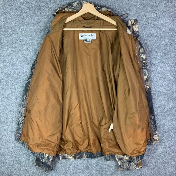 Vintage Columbia Camo Real Tree Jacket Mossy Oak Hunting Outdoor Jacket Sz 2XL T - Picture 5 of 12